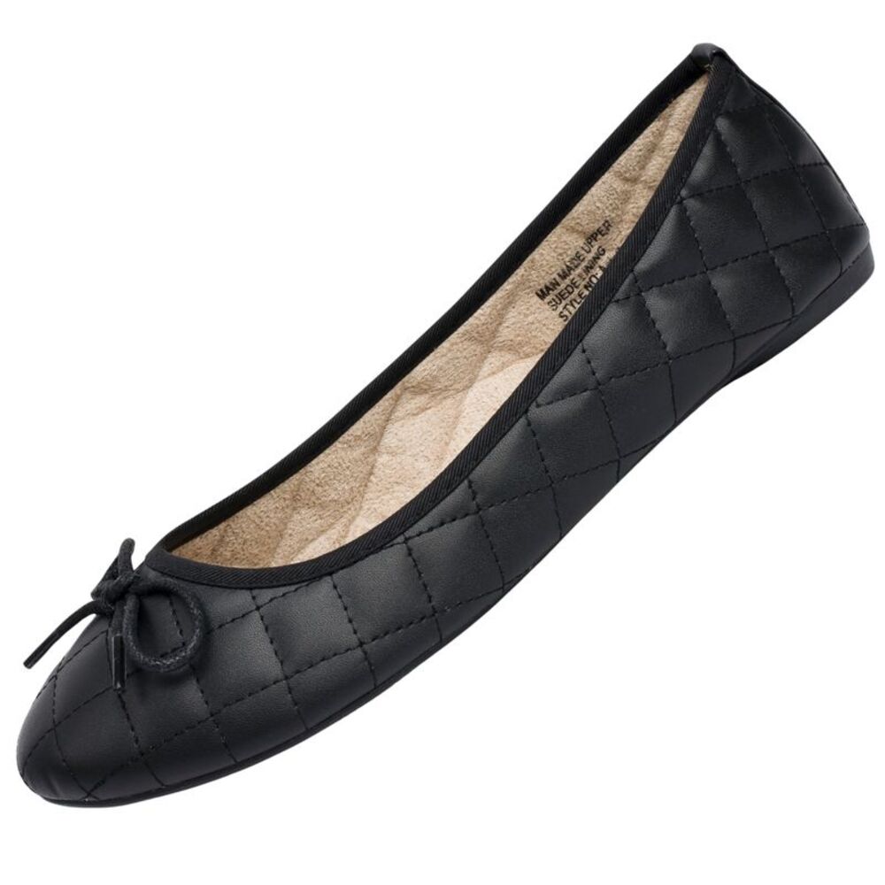 Alpine Swiss Aster Womens Comfort Ballet Flats Faux Leather Slip On Shoes